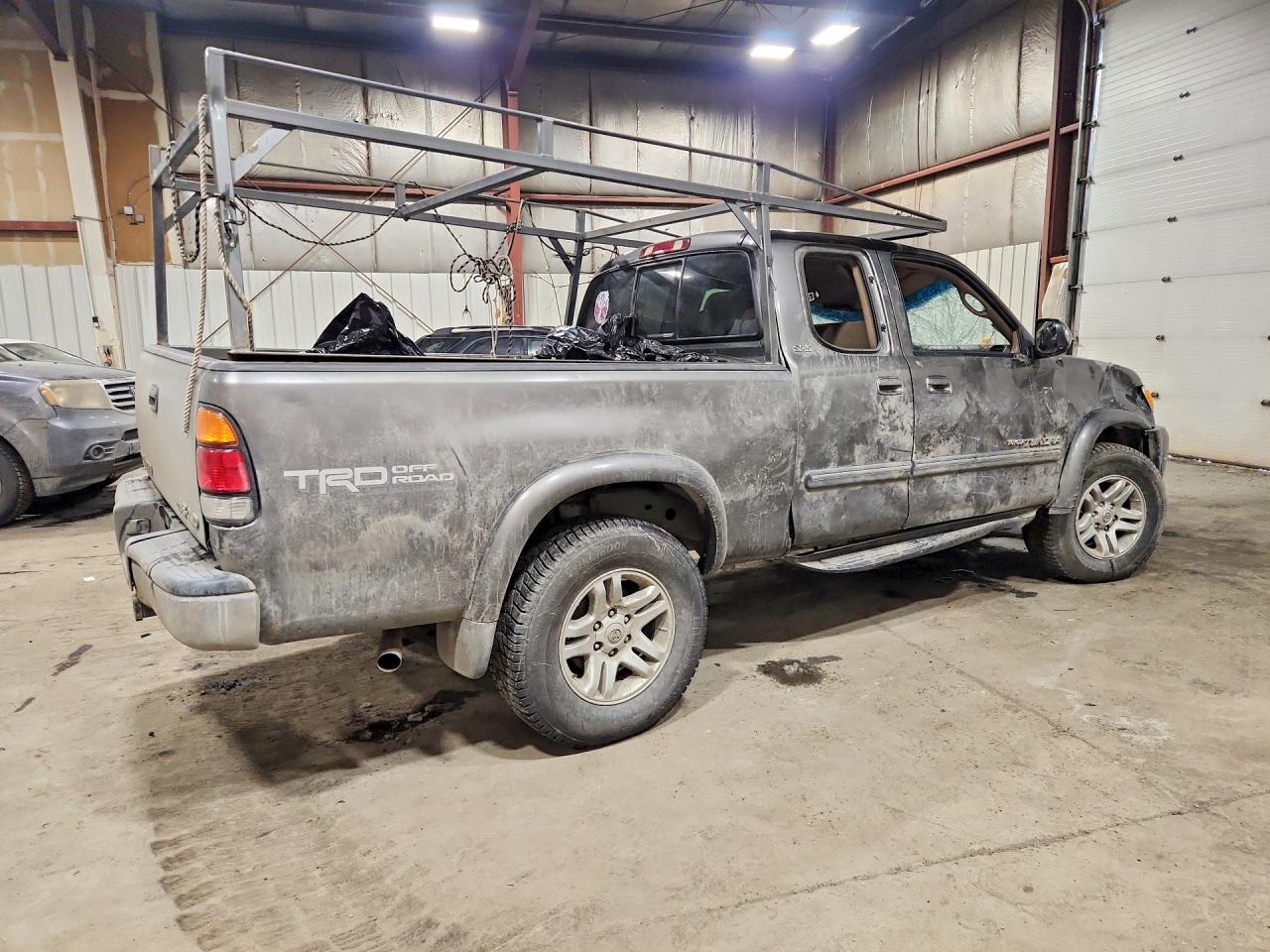 2003 Toyota Tundra Sr5 Gray vin: 5TBBT44103S354640