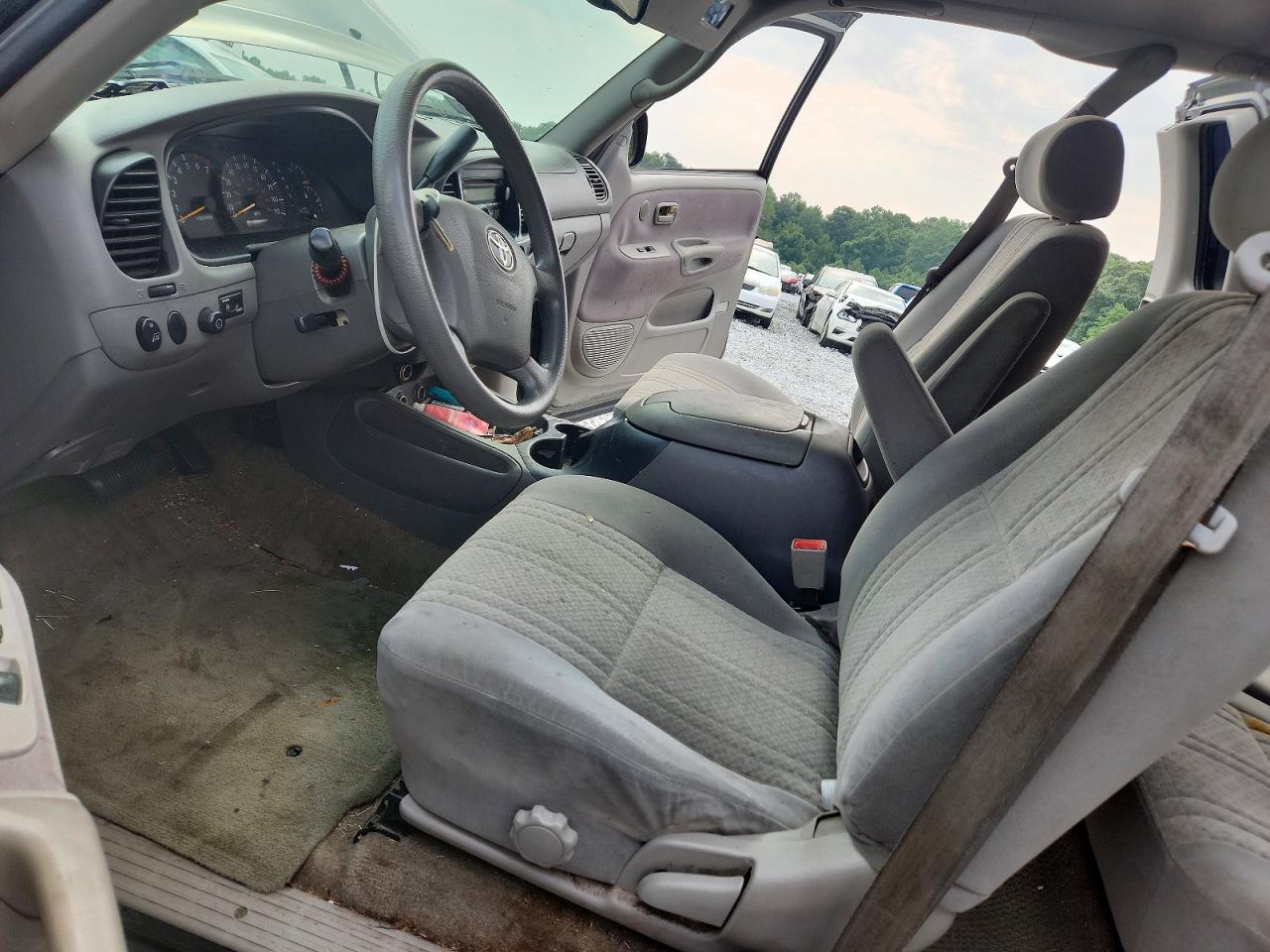 2003 Toyota Tundra Sr5 Gray vin: 5TBBT44103S434262