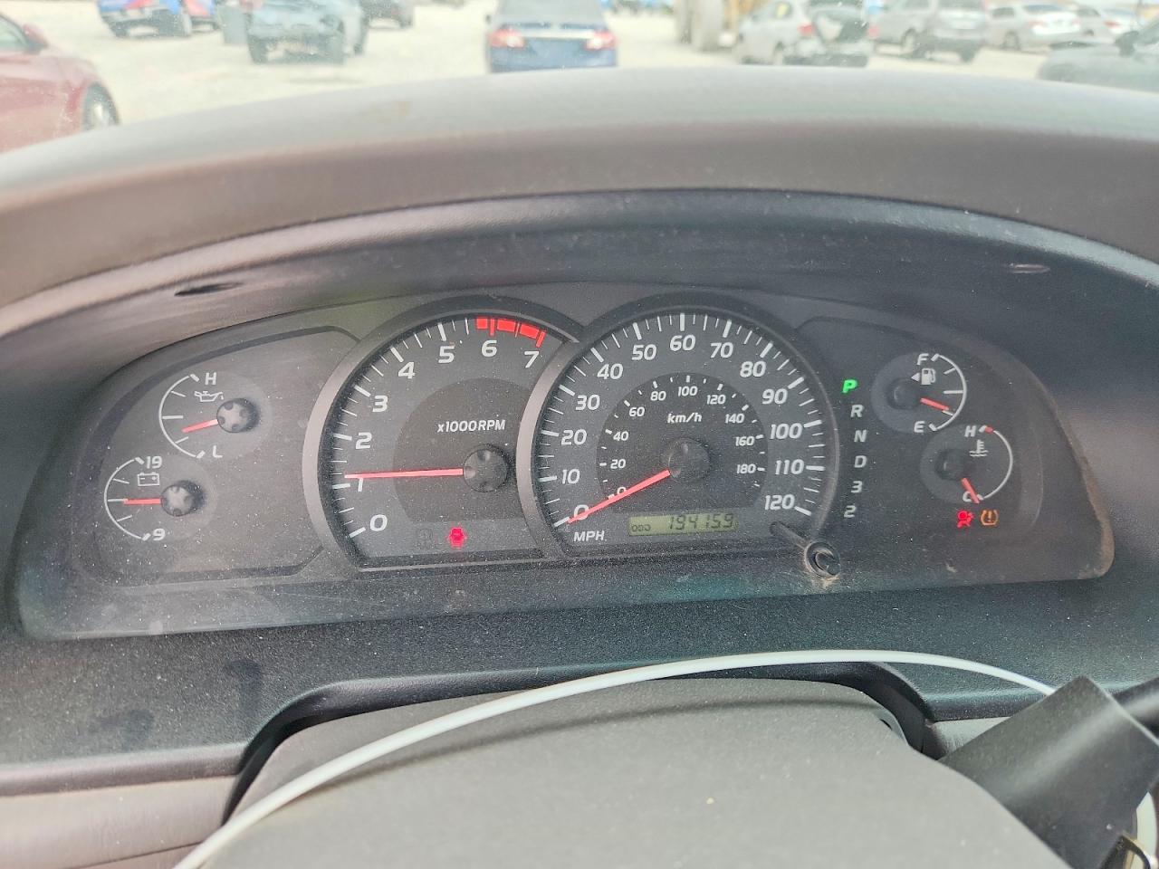 2005 Toyota Tundra Access Cab Sr5 Red vin: 5TBBT44105S456894