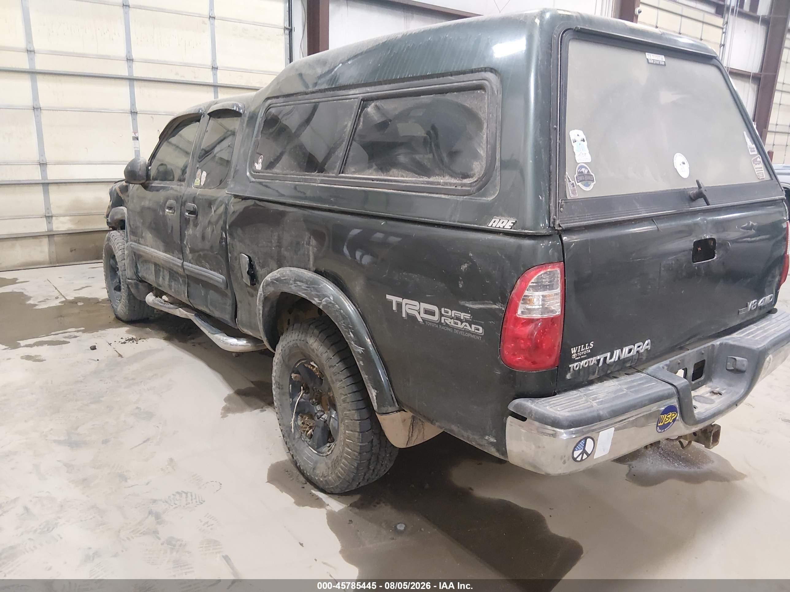 2006 Toyota Tundra Sr5 V8 Gray vin: 5TBBT44106S476547
