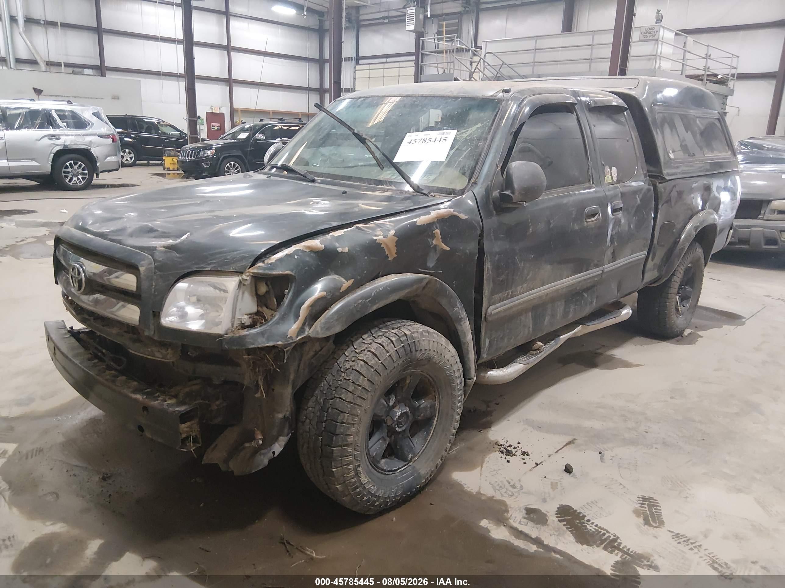 2006 Toyota Tundra Sr5 V8 Gray vin: 5TBBT44106S476547