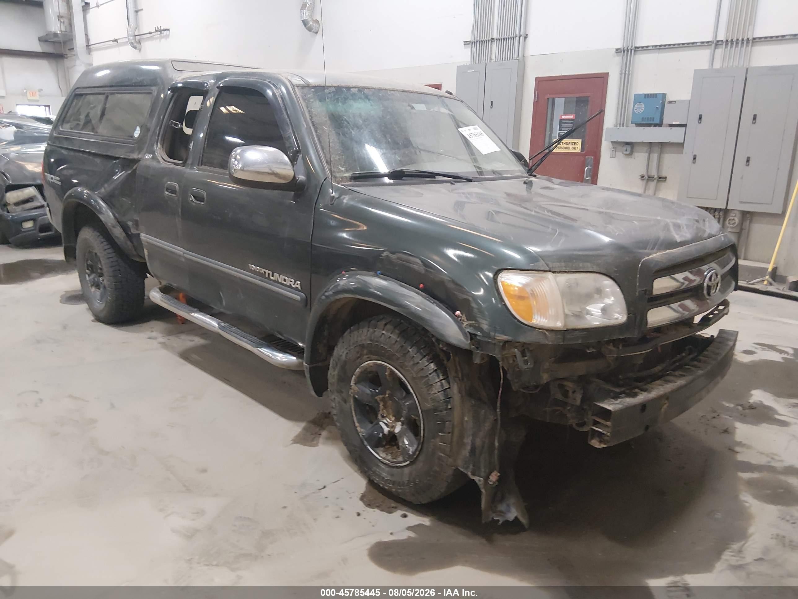 2006 Toyota Tundra Sr5 V8 Gray vin: 5TBBT44106S476547