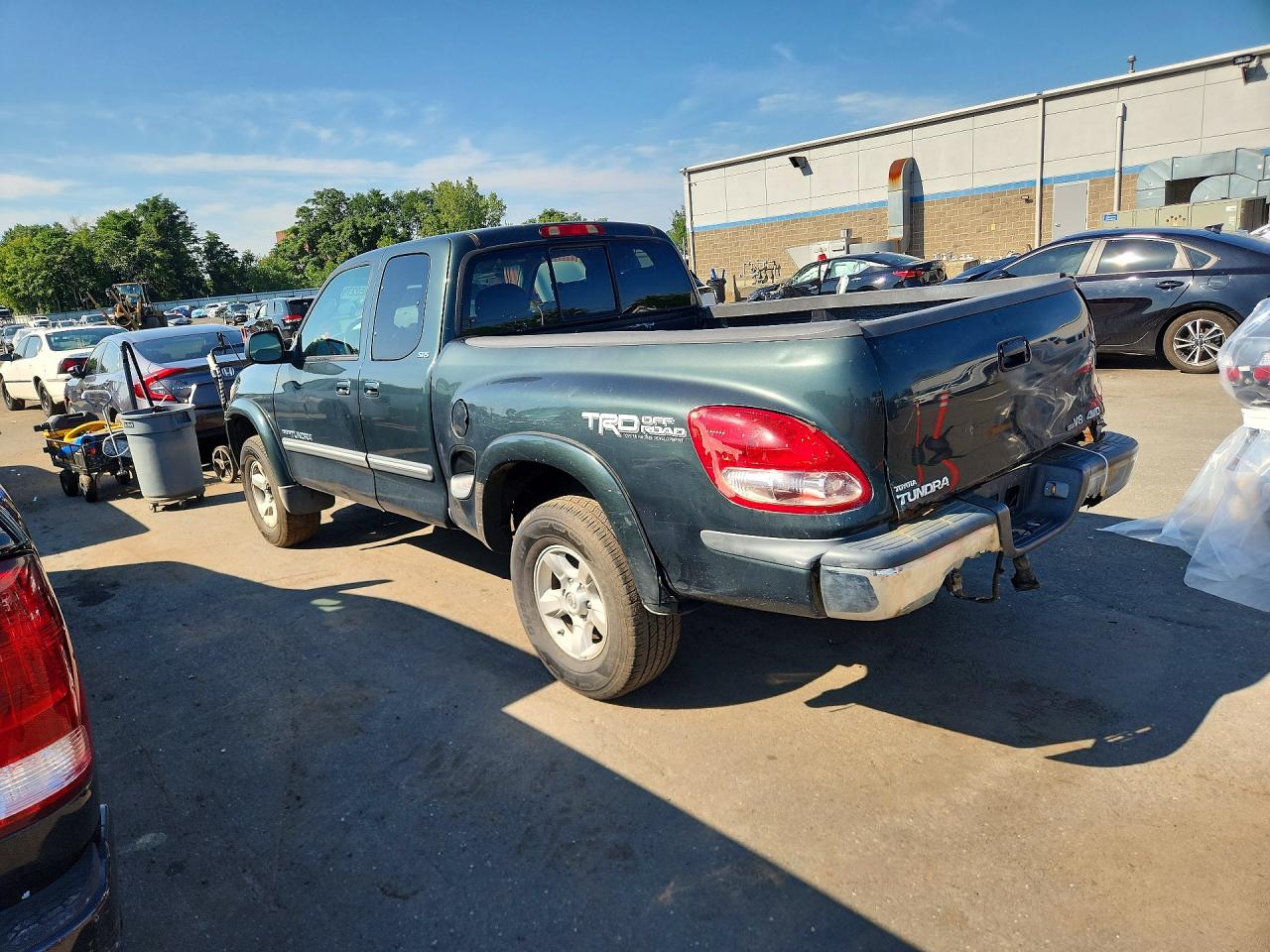 2006 Toyota Tundra Sr5 Green vin: 5TBBT44116S474127
