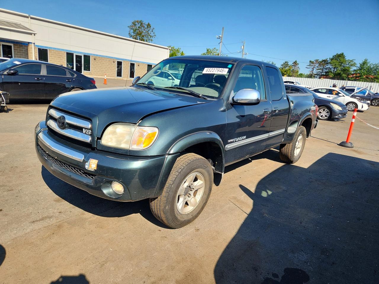 2006 Toyota Tundra Sr5 Green vin: 5TBBT44116S474127