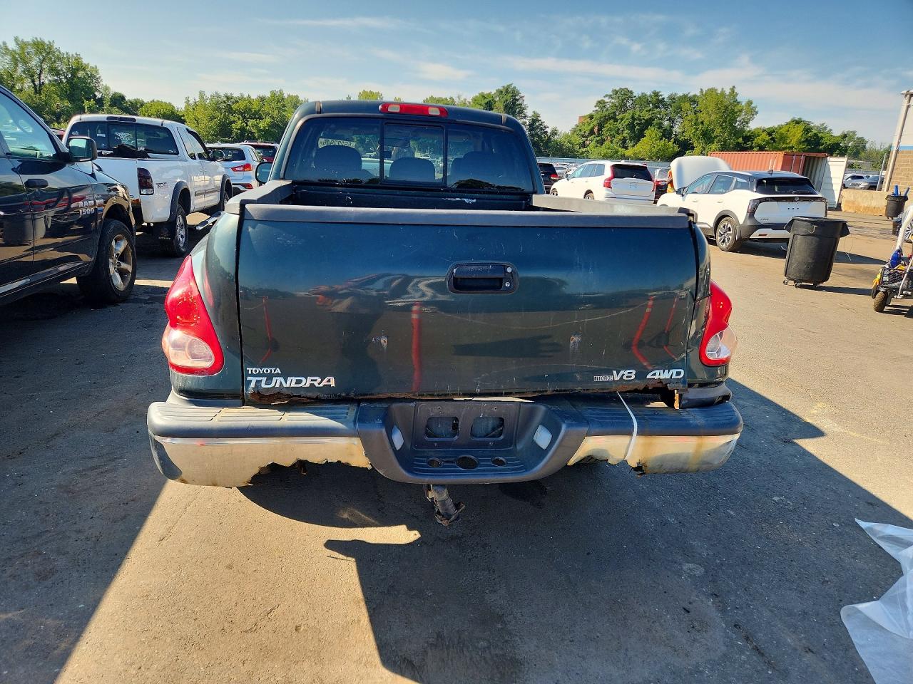 2006 Toyota Tundra Sr5 Green vin: 5TBBT44116S474127