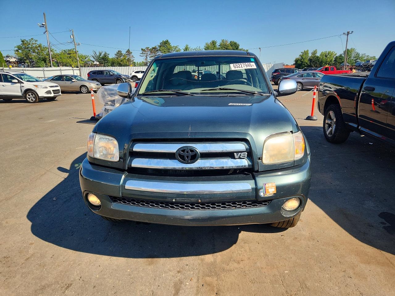 2006 Toyota Tundra Sr5 Green vin: 5TBBT44116S474127