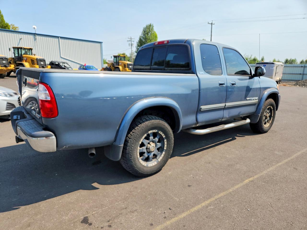 2006 Toyota Tundra Access Cab Sr5 Blue vin: 5TBBT44116S474600