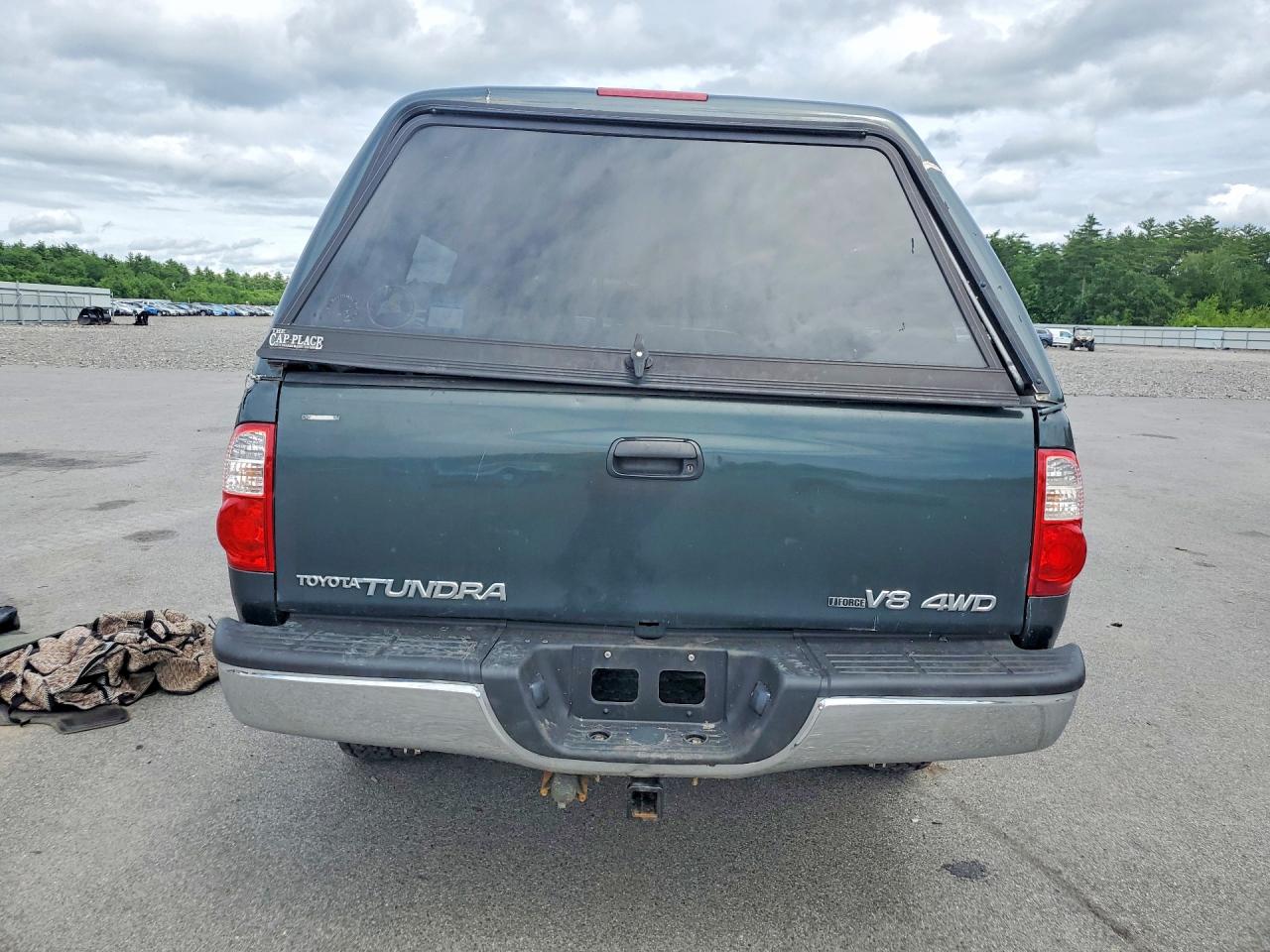 2006 Toyota Tundra Access Cab Sr5 Green vin: 5TBBT44116S480090