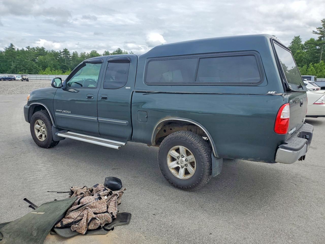2006 Toyota Tundra Access Cab Sr5 Green vin: 5TBBT44116S480090