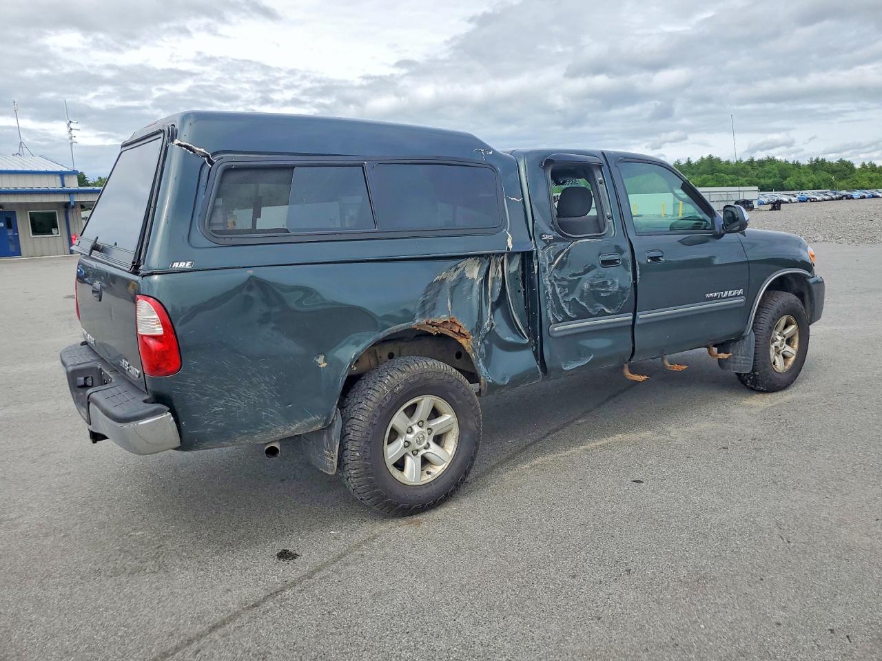 2006 Toyota Tundra Access Cab Sr5 Green vin: 5TBBT44116S480090