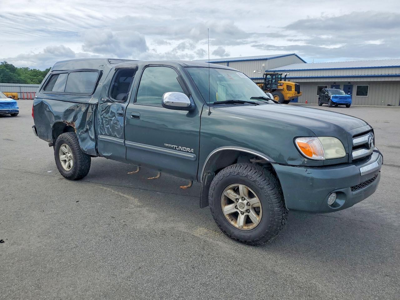 2006 Toyota Tundra Access Cab Sr5 Green vin: 5TBBT44116S480090
