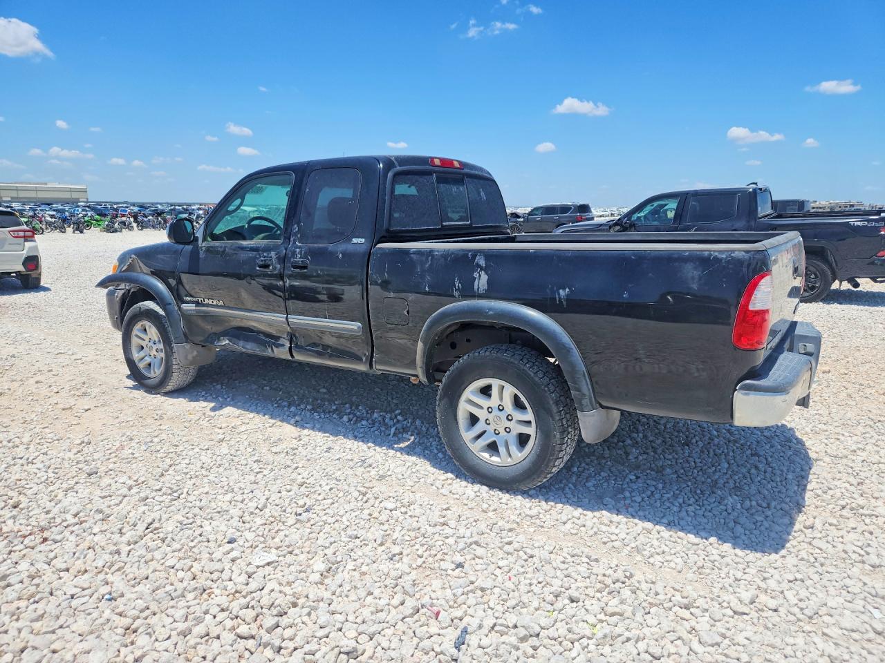 2006 Toyota Tundra Access Cab Sr5 Black vin: 5TBBT44116S480249