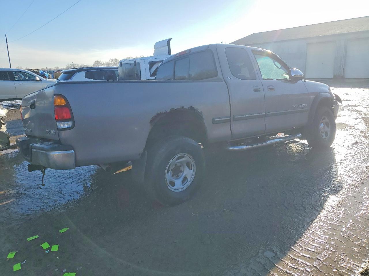 2001 Toyota Tundra Access Cab Tan vin: 5TBBT44121S154050