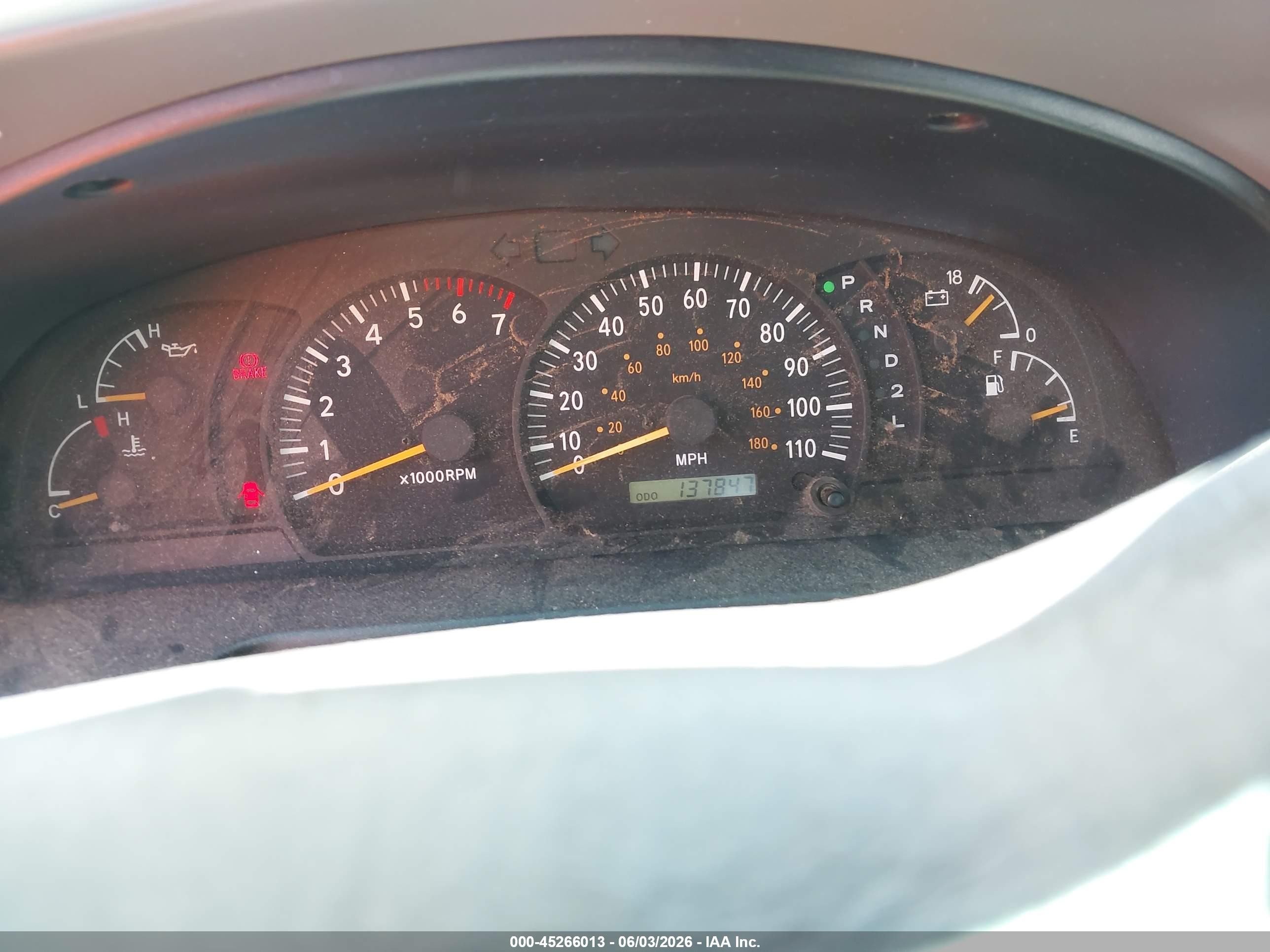 2001 Toyota Tundra Sr5 V8 Green vin: 5TBBT44121S184665