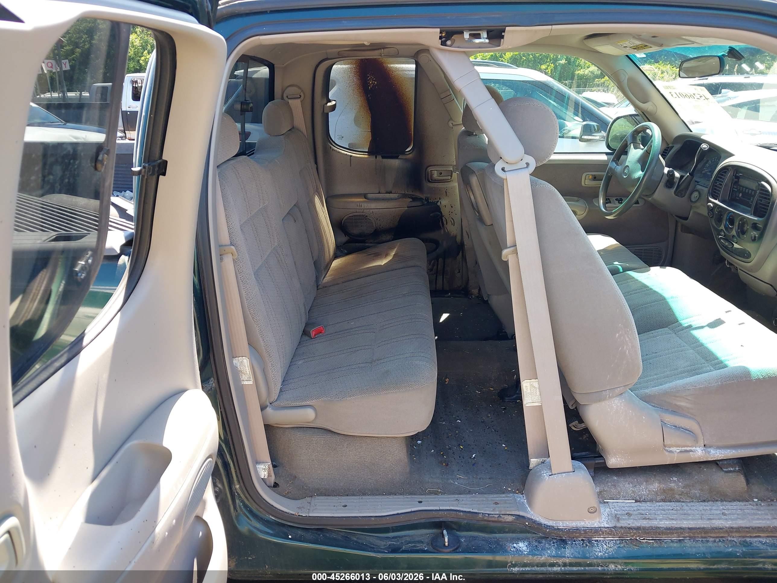 2001 Toyota Tundra Sr5 V8 Green vin: 5TBBT44121S184665
