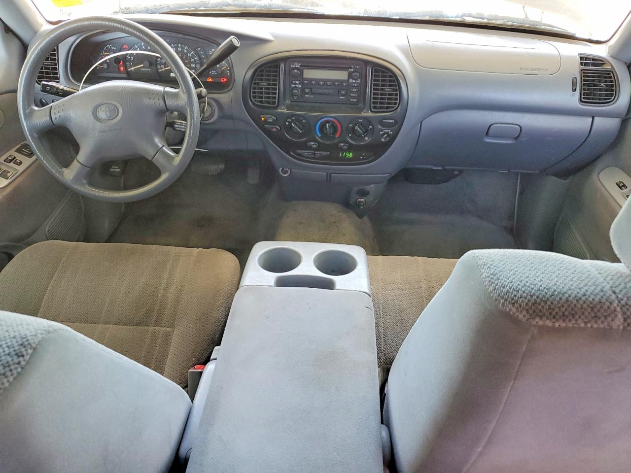 2002 Toyota Tundra Sr5 V8 Silver vin: 5TBBT44122S293516