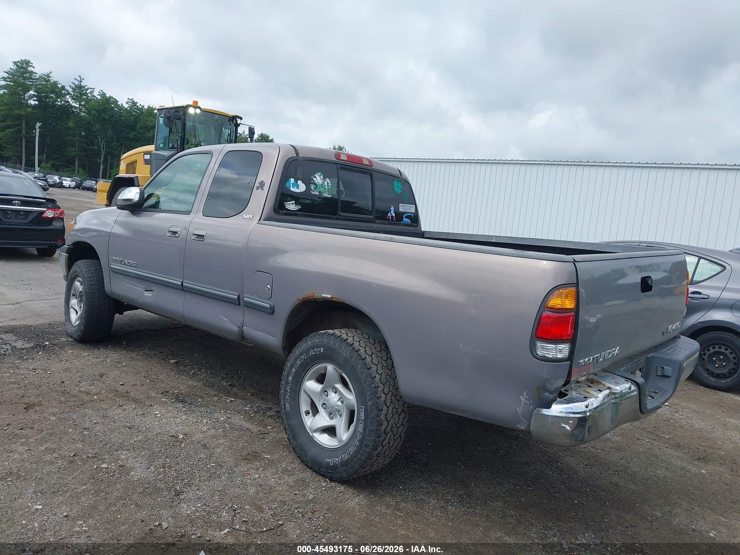 2002 Toyota Tundra Sr5 V8 Бирюзовый vin: 5TBBT44122S302182
