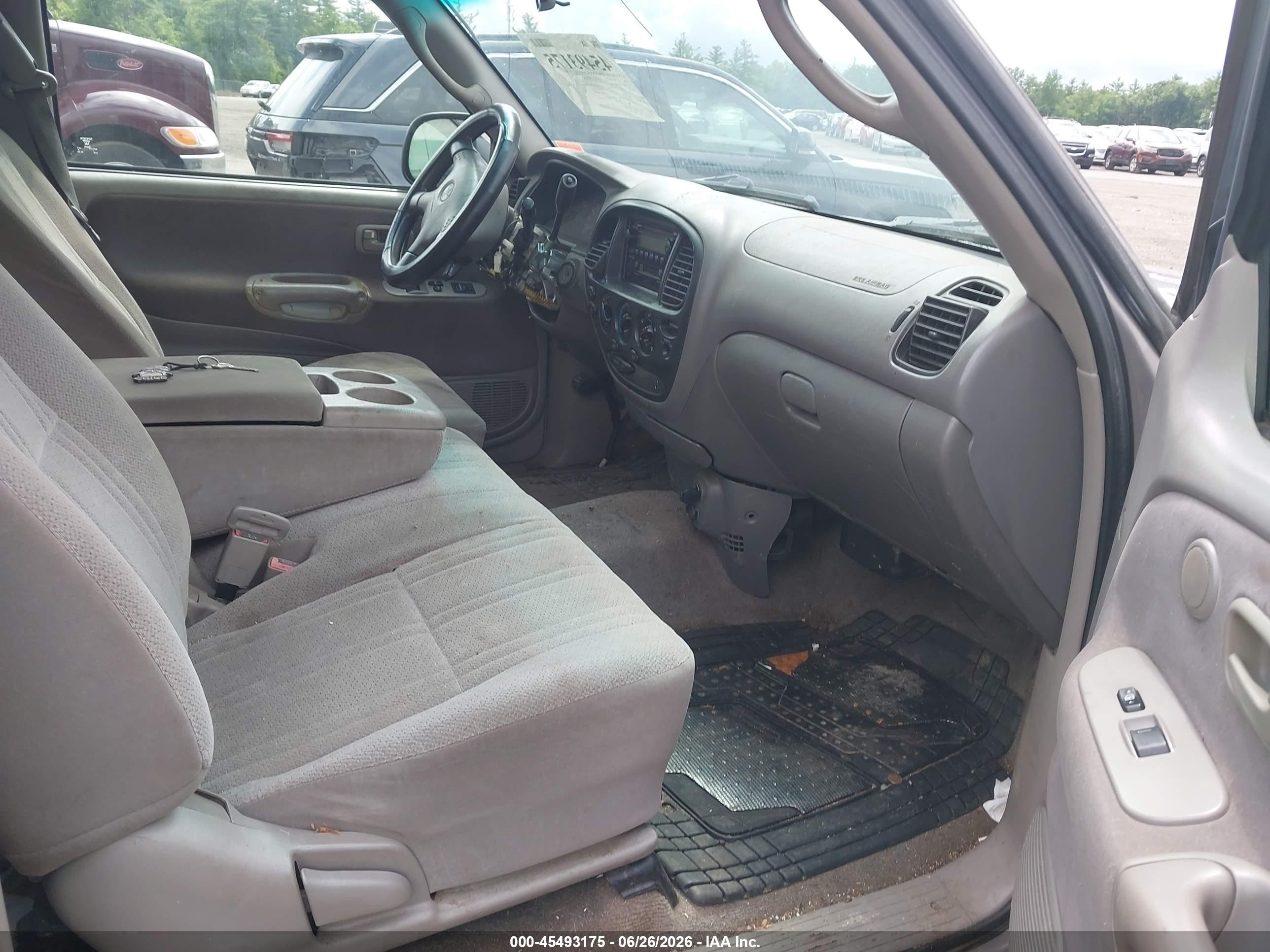 2002 Toyota Tundra Sr5 V8 Бирюзовый vin: 5TBBT44122S302182