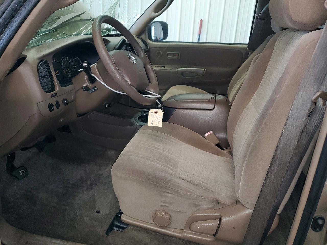2003 Toyota Tundra Access Cab Sr5 Gold vin: 5TBBT44123S333675