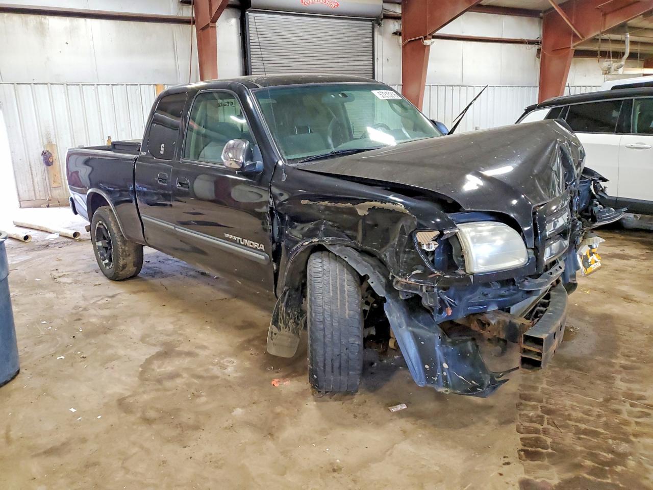 2003 Toyota Tundra Access Cab Sr5 Black vin: 5TBBT44123S387705
