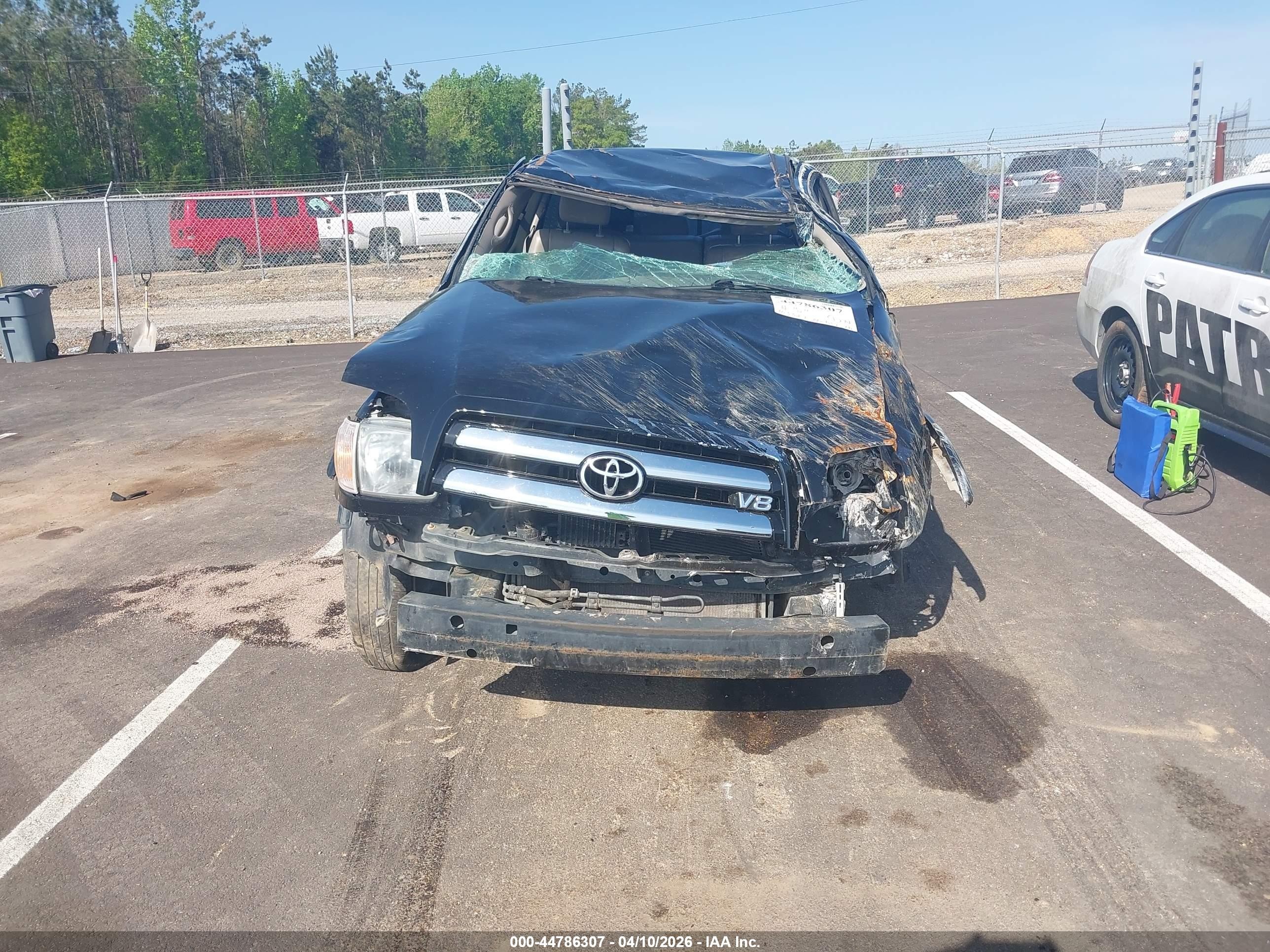 2006 Toyota Tundra Sr5 V8 Black vin: 5TBBT44126S487419