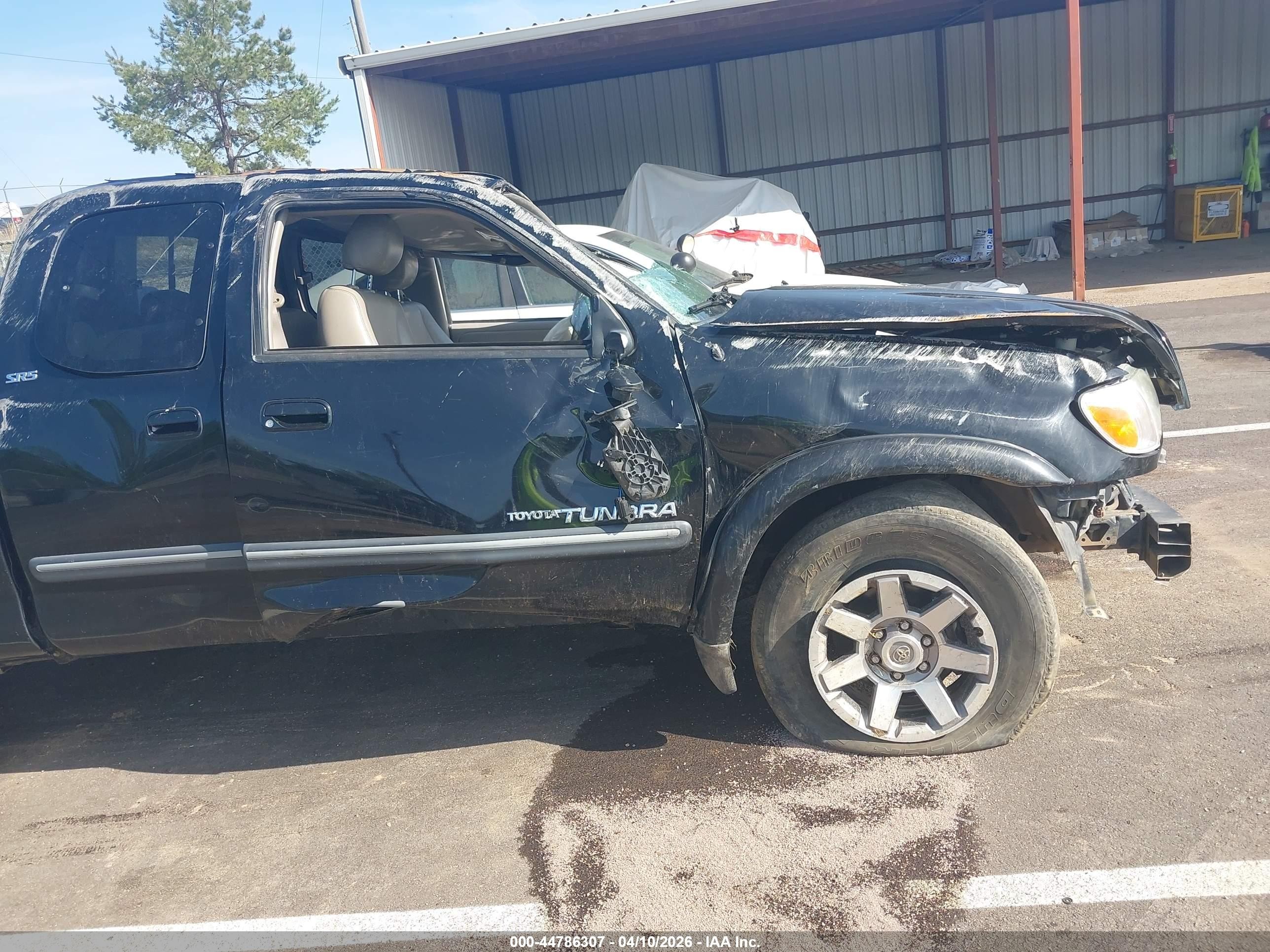 2006 Toyota Tundra Sr5 V8 Black vin: 5TBBT44126S487419