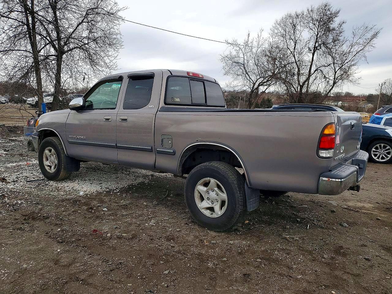 2000 Toyota Tundra Access Cab Серый vin: 5TBBT4412YS067565