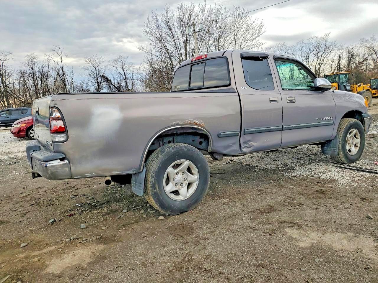 2000 Toyota Tundra Access Cab Серый vin: 5TBBT4412YS067565