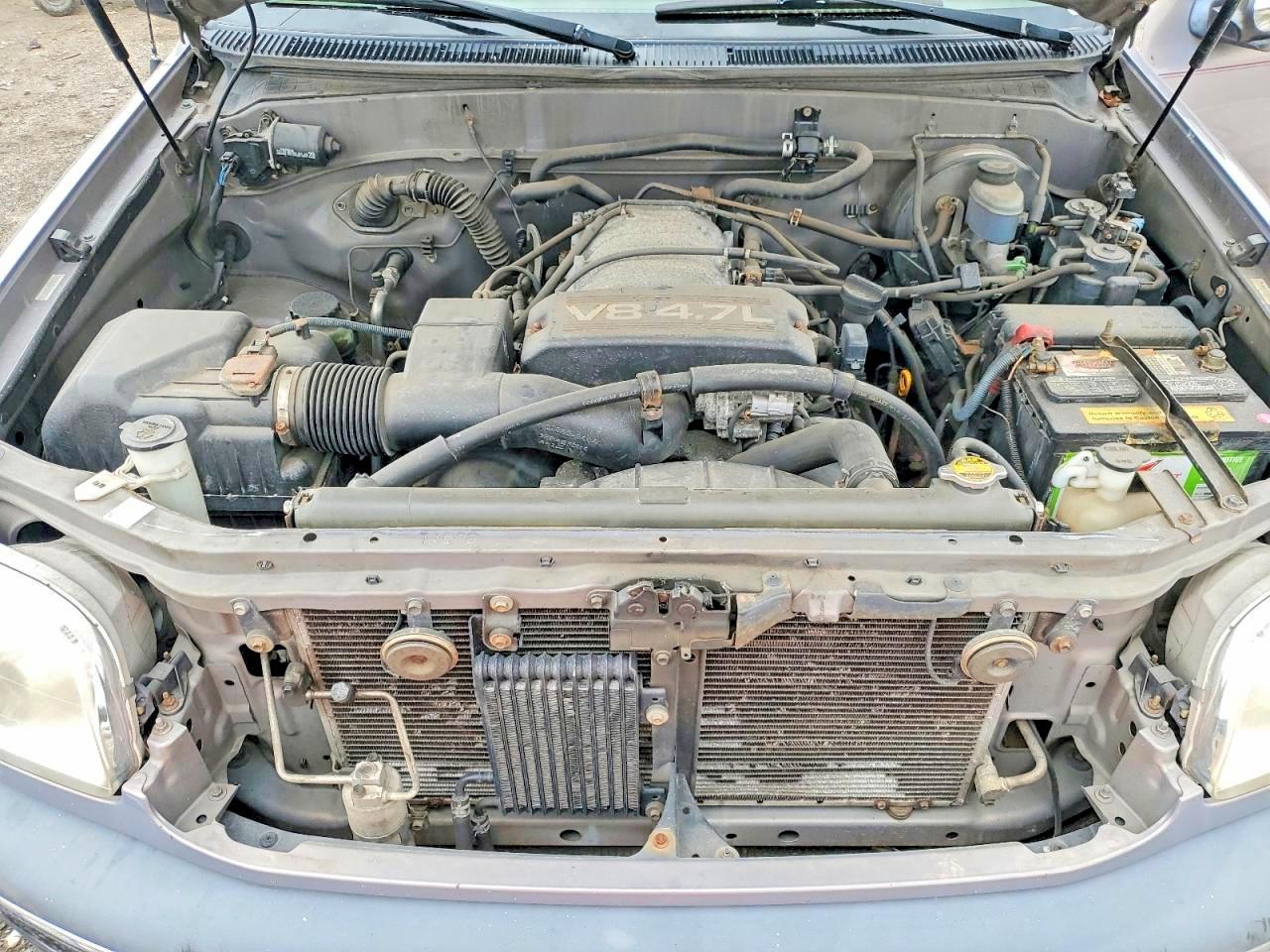 2000 Toyota Tundra Access Cab Серый vin: 5TBBT4412YS067565