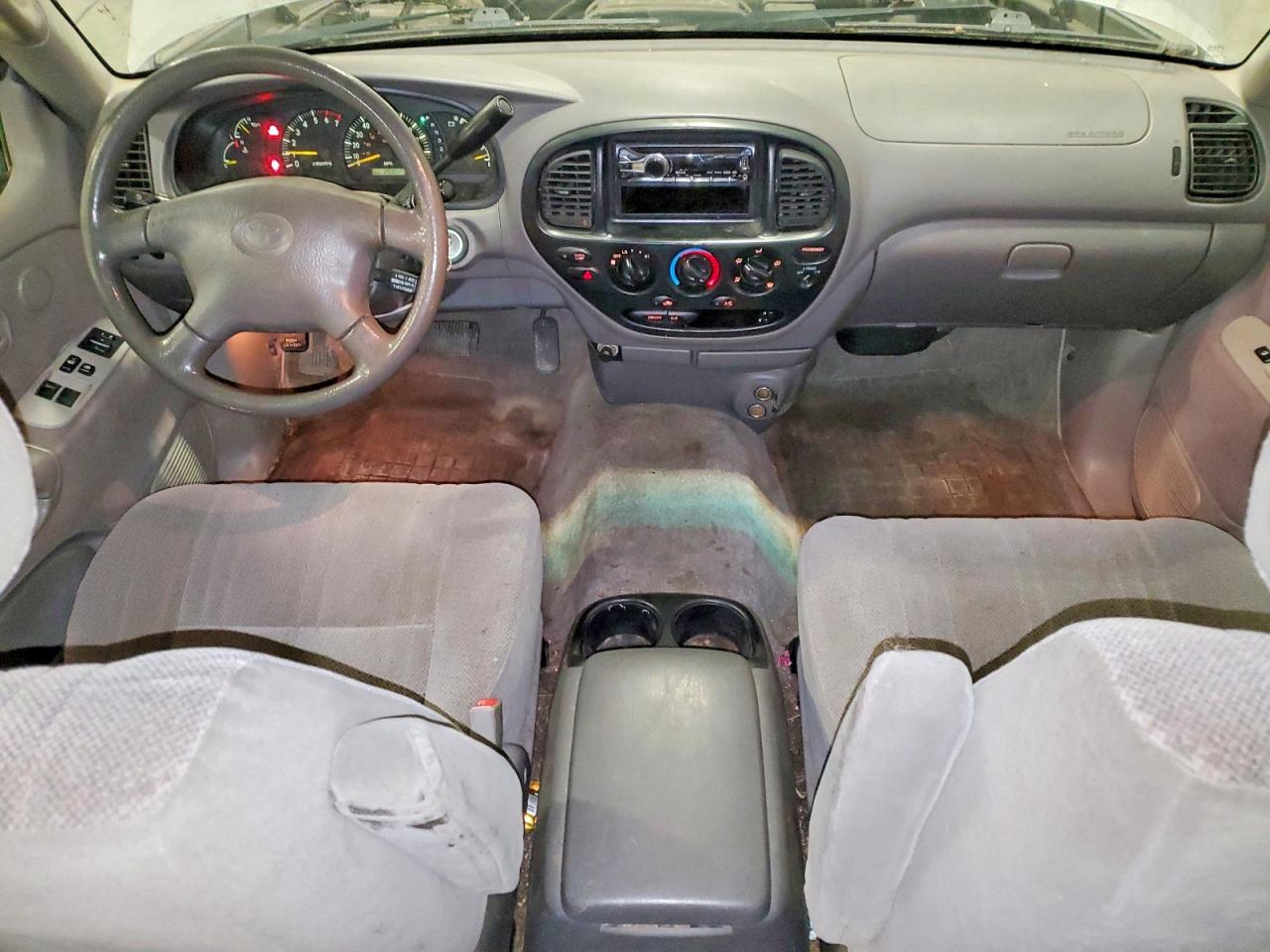 2001 Toyota Tundra Sr5 Серый vin: 5TBBT44131S198316