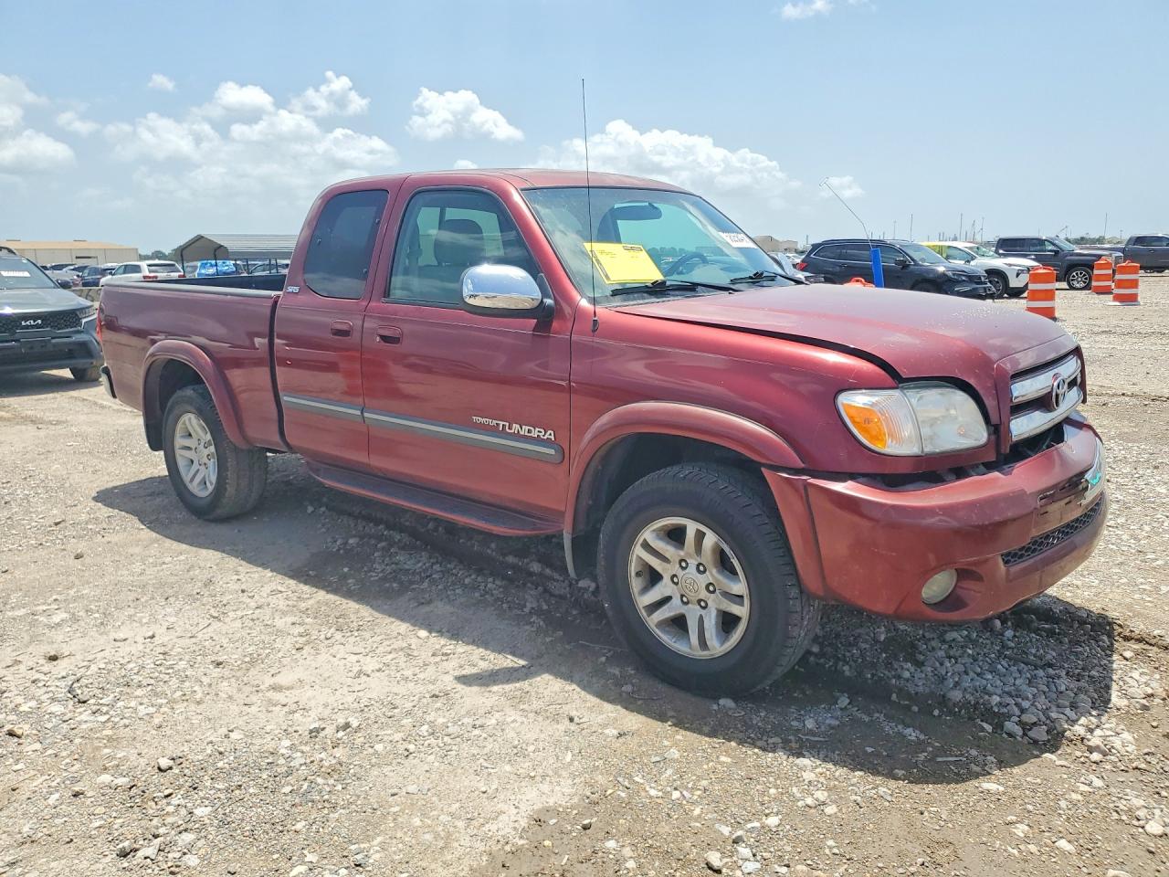 2006 Toyota Tundra Access Cab Sr5 Бордовый vin: 5TBBT44136S475666