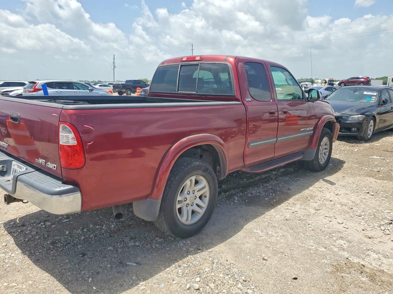 2006 Toyota Tundra Access Cab Sr5 Бордовый vin: 5TBBT44136S475666