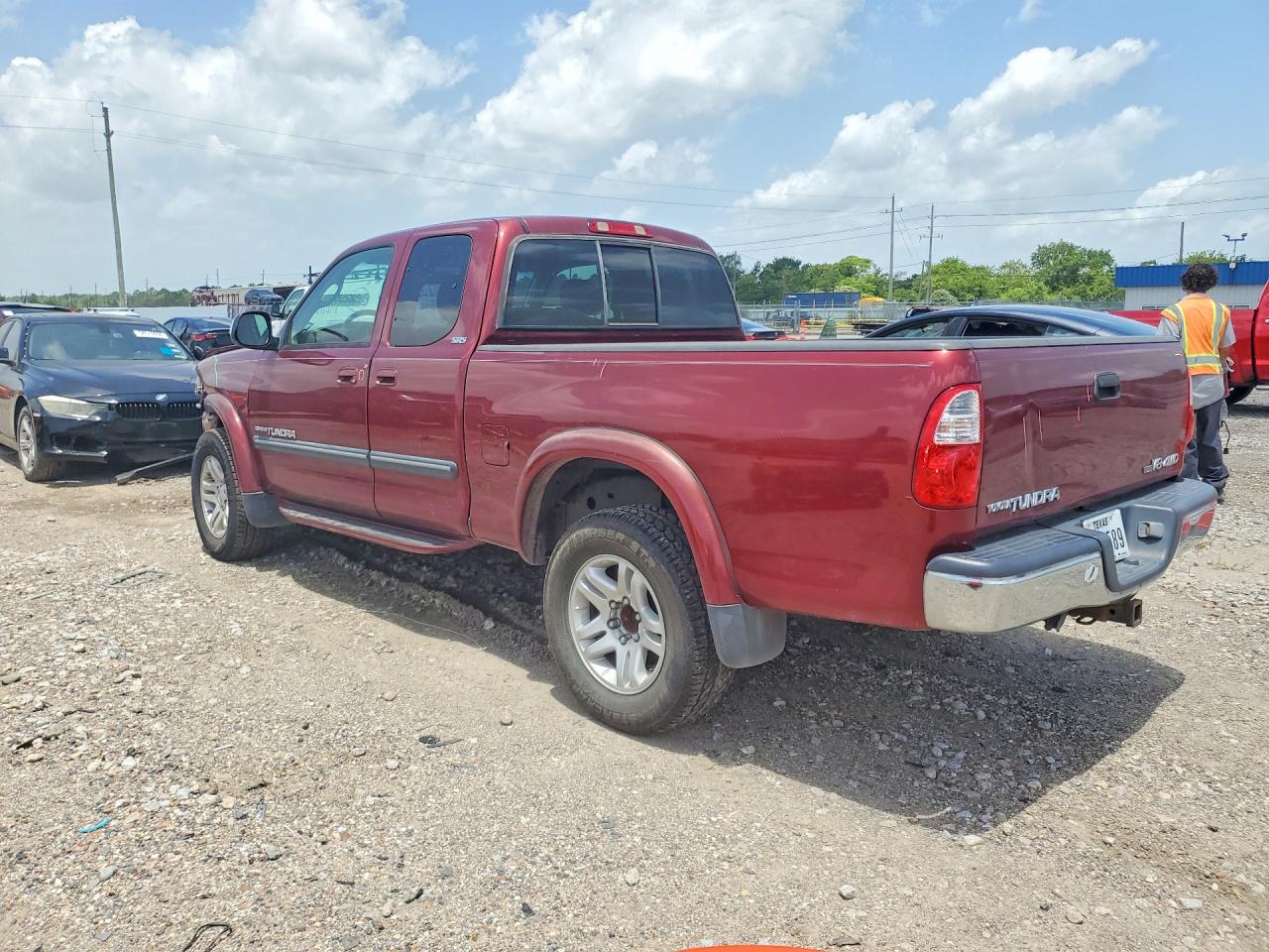 2006 Toyota Tundra Access Cab Sr5 Бордовый vin: 5TBBT44136S475666