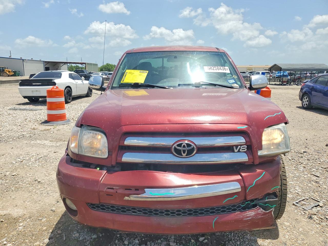 2006 Toyota Tundra Access Cab Sr5 Бордовый vin: 5TBBT44136S475666