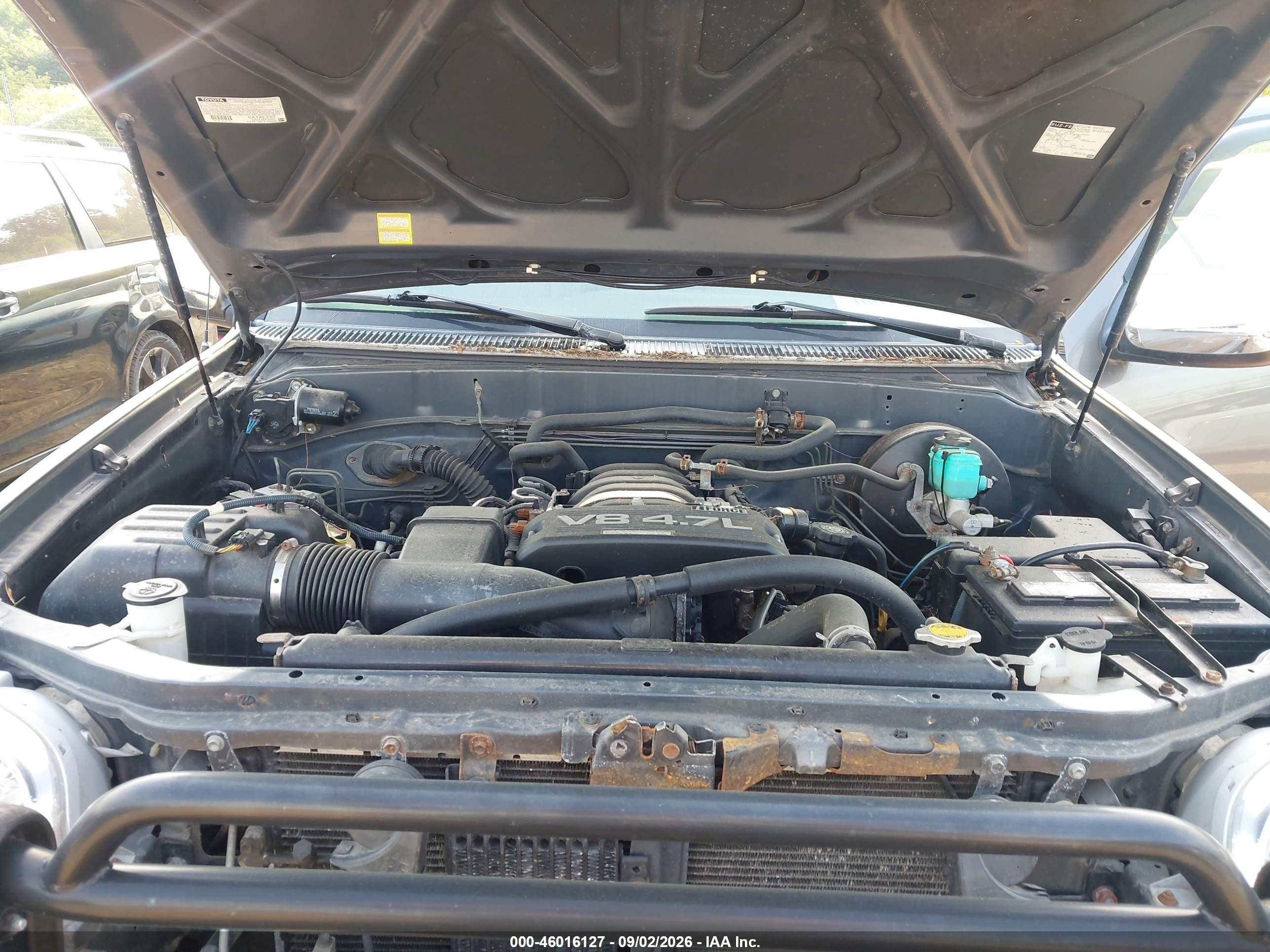 2006 Toyota Tundra Sr5 V8 Серый vin: 5TBBT44136S477465
