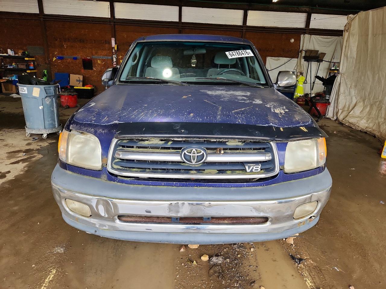 2000 Toyota Tundra Sr5 Blue vin: 5TBBT4413YS002384