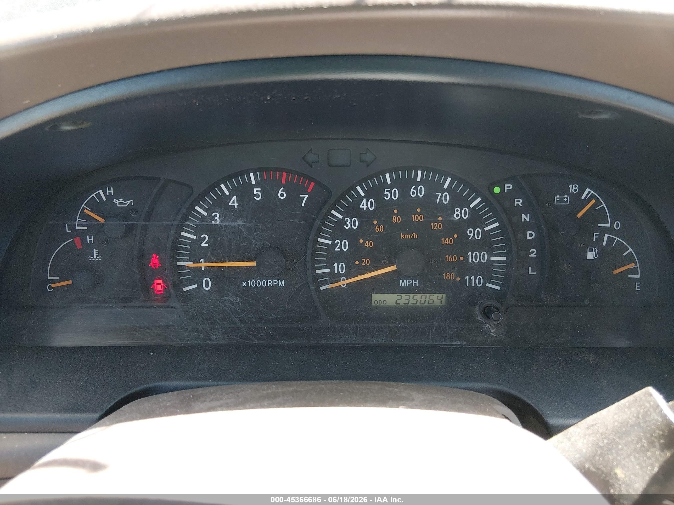 2000 Toyota Tundra Sr5 V8 Black vin: 5TBBT4413YS018388