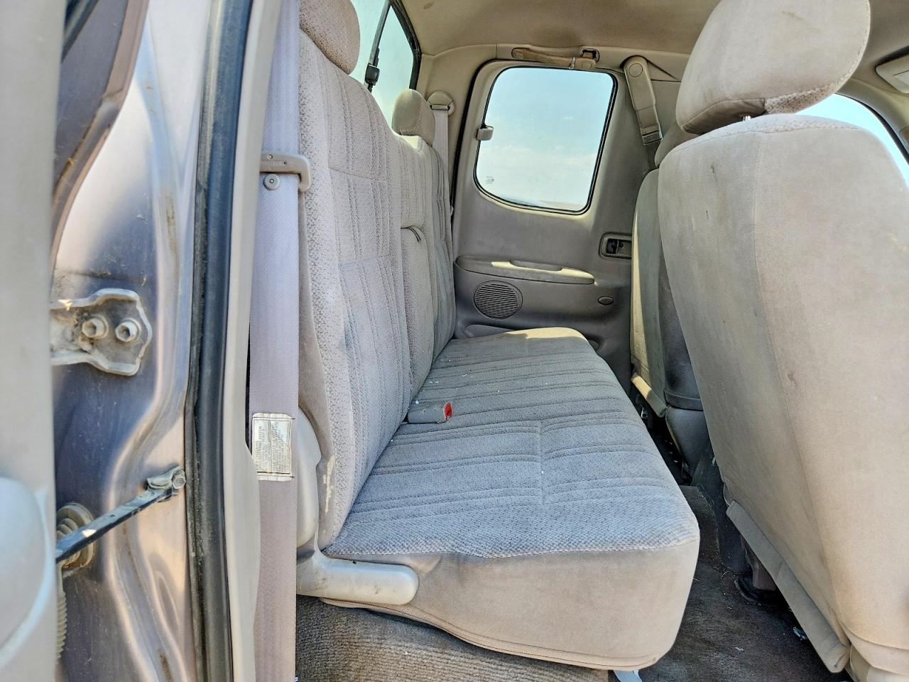 2001 Toyota Tundra Sr5 Gray vin: 5TBBT44141S140148