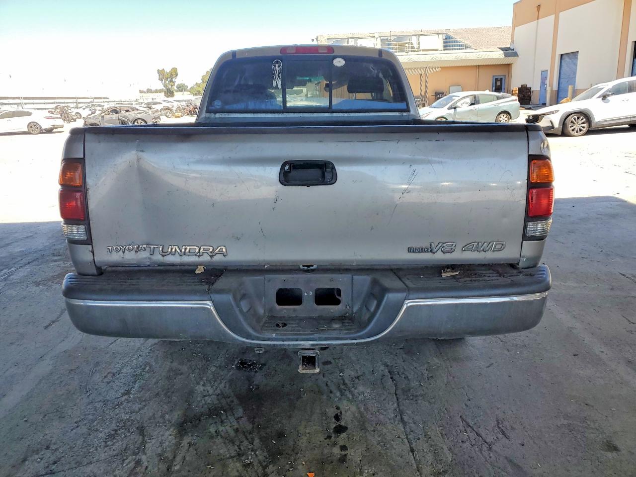 2001 Toyota Tundra Sr5 Silver vin: 5TBBT44141S144717