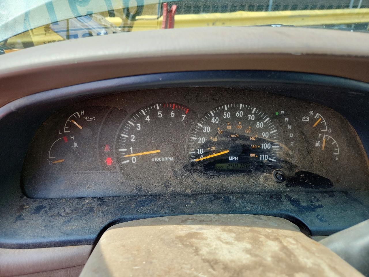 2001 Toyota Tundra Sr5 Зеленый vin: 5TBBT44141S201871