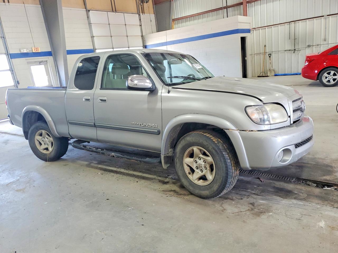 2003 Toyota Tundra Access Cab Sr5 Серебряный vin: 5TBBT44143S373353