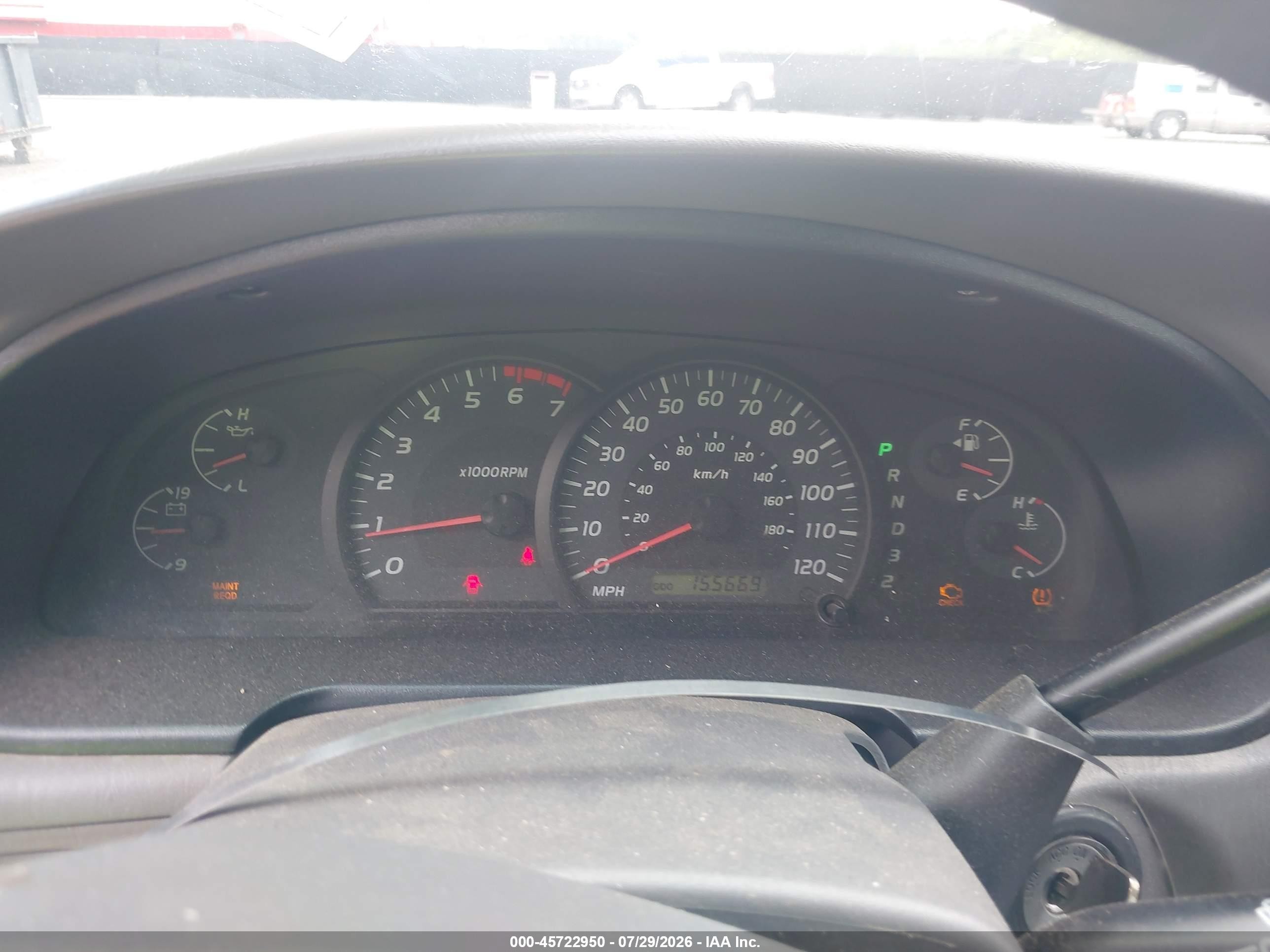 2005 Toyota Tundra Sr5 V8 Gray vin: 5TBBT44145S465694