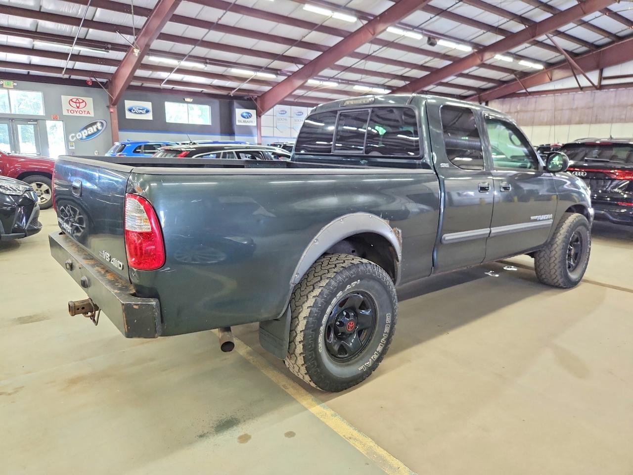2005 Toyota Tundra Access Cab Sr5 Gray vin: 5TBBT44145S469583