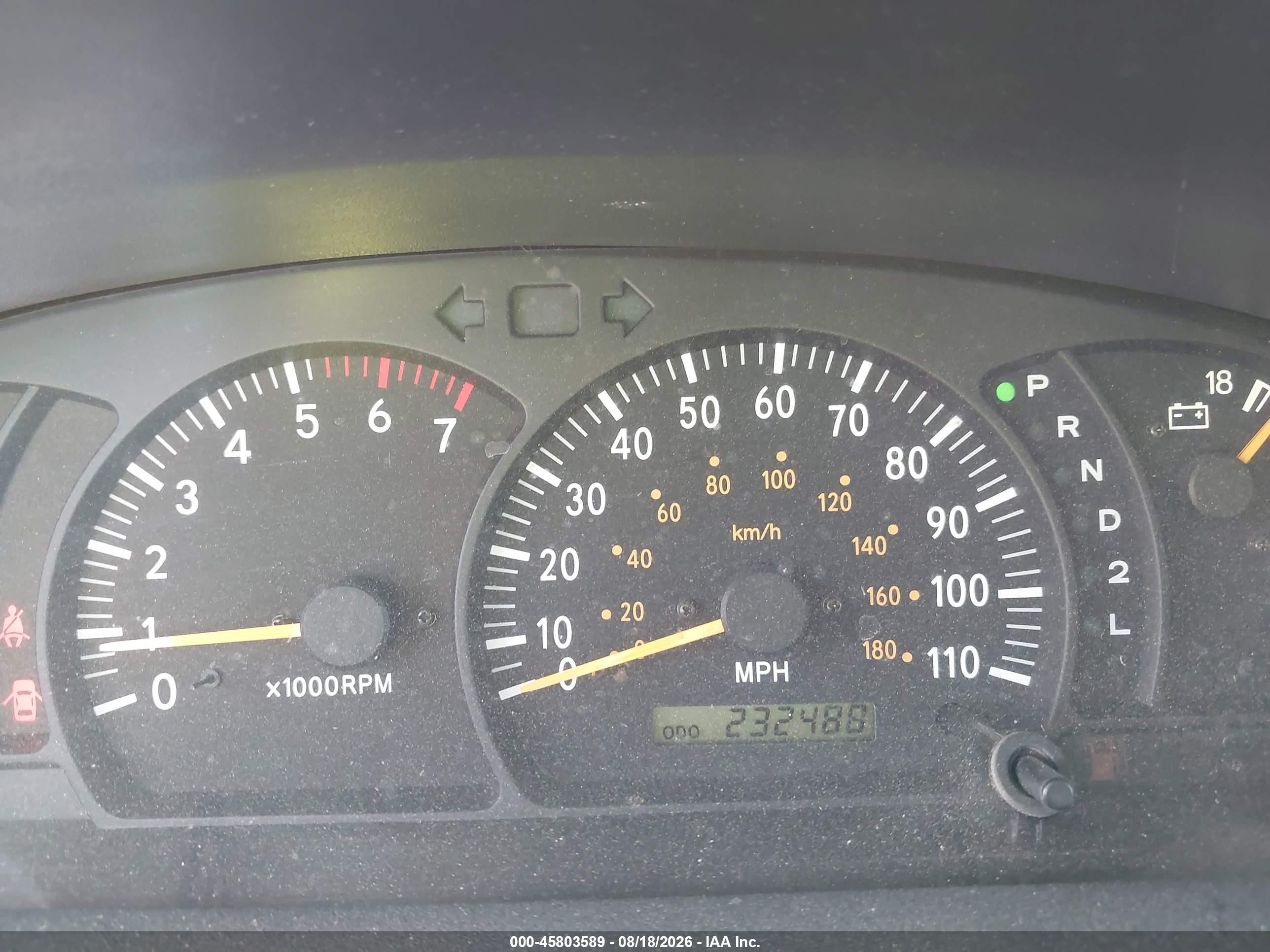 2001 Toyota Tundra Sr5 V8 Black vin: 5TBBT44151S200244