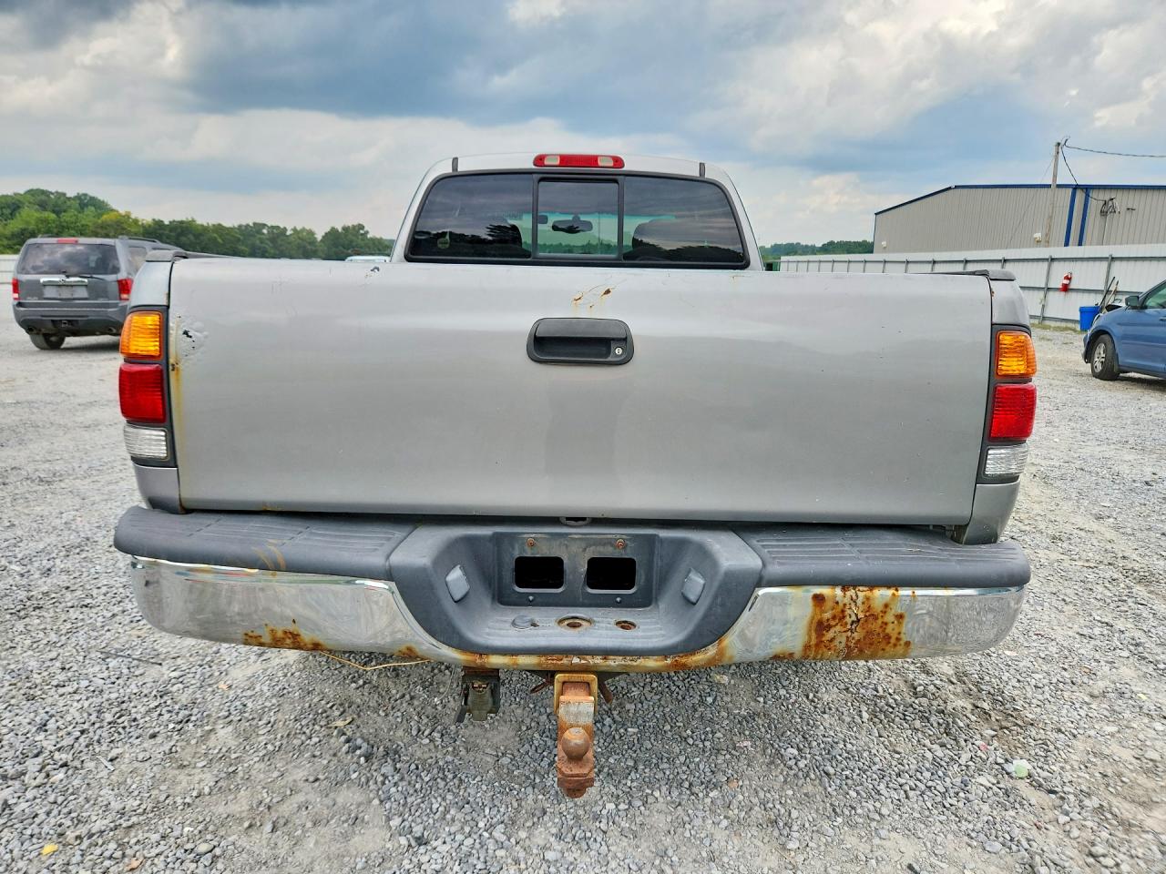 2001 Toyota Tundra Sr5 Серебряный vin: 5TBBT44151S210434
