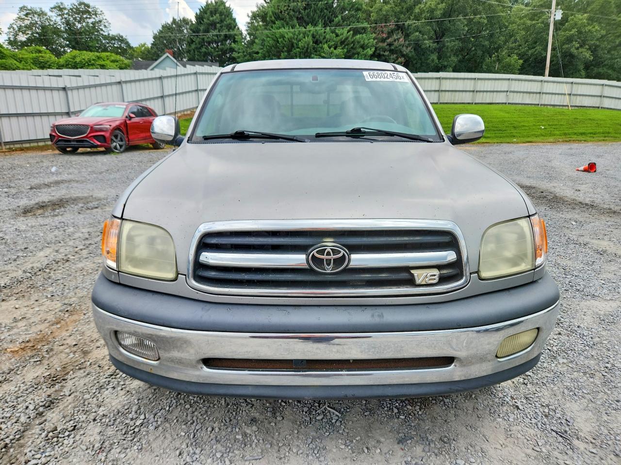 2001 Toyota Tundra Sr5 Серебряный vin: 5TBBT44151S210434