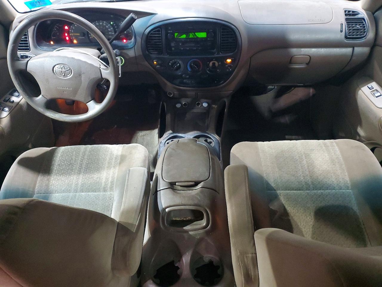 2003 Toyota Tundra Sr5 Red vin: 5TBBT44153S363821