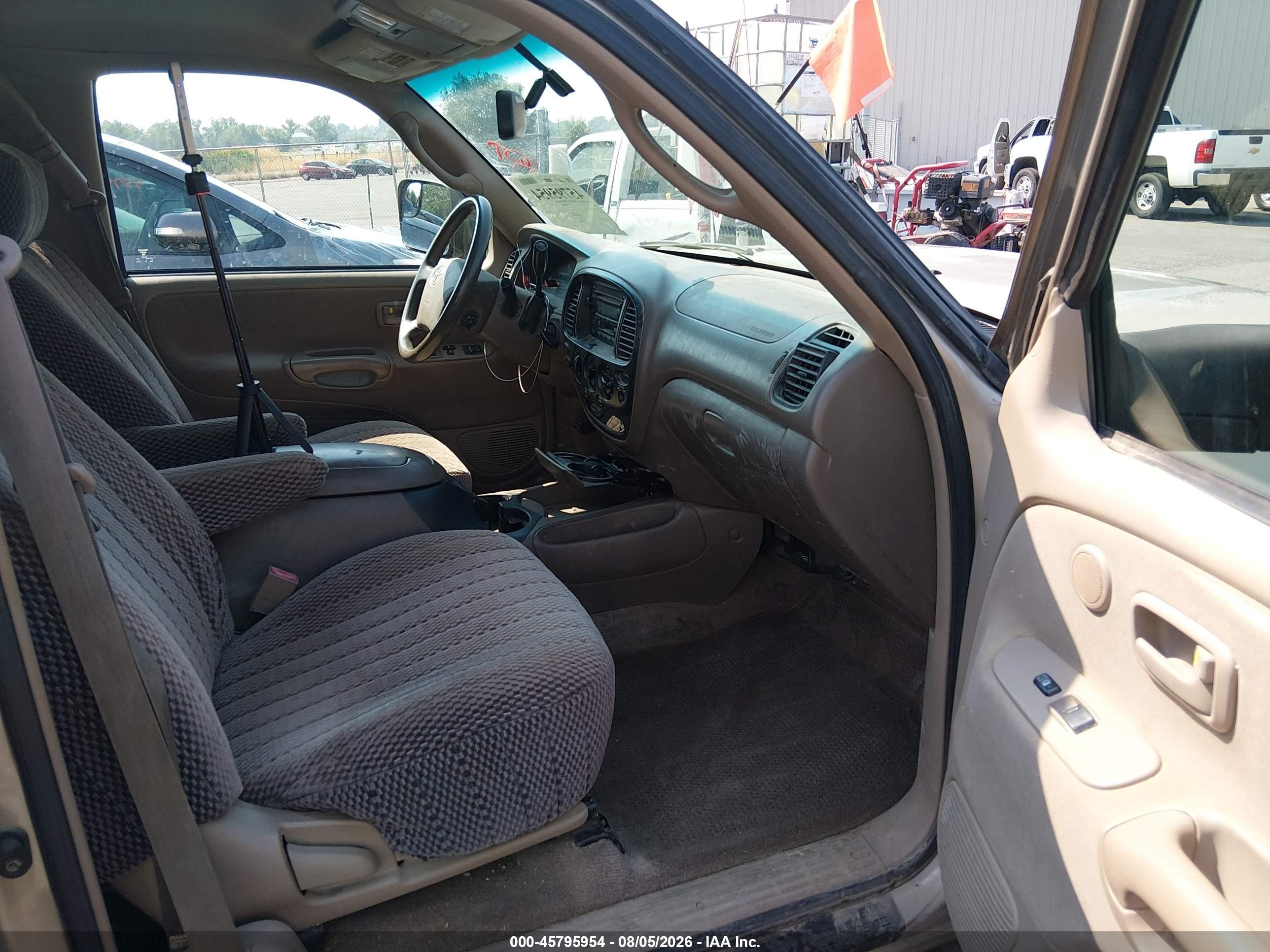 2003 Toyota Tundra Sr5 V8 Tan vin: 5TBBT44153S428456