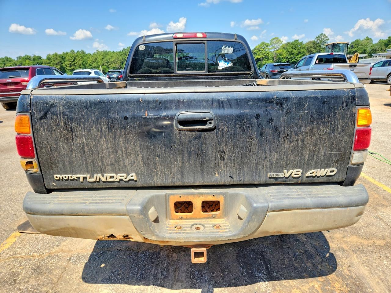 2004 Toyota Tundra Access Cab Sr5 Black vin: 5TBBT44154S439653