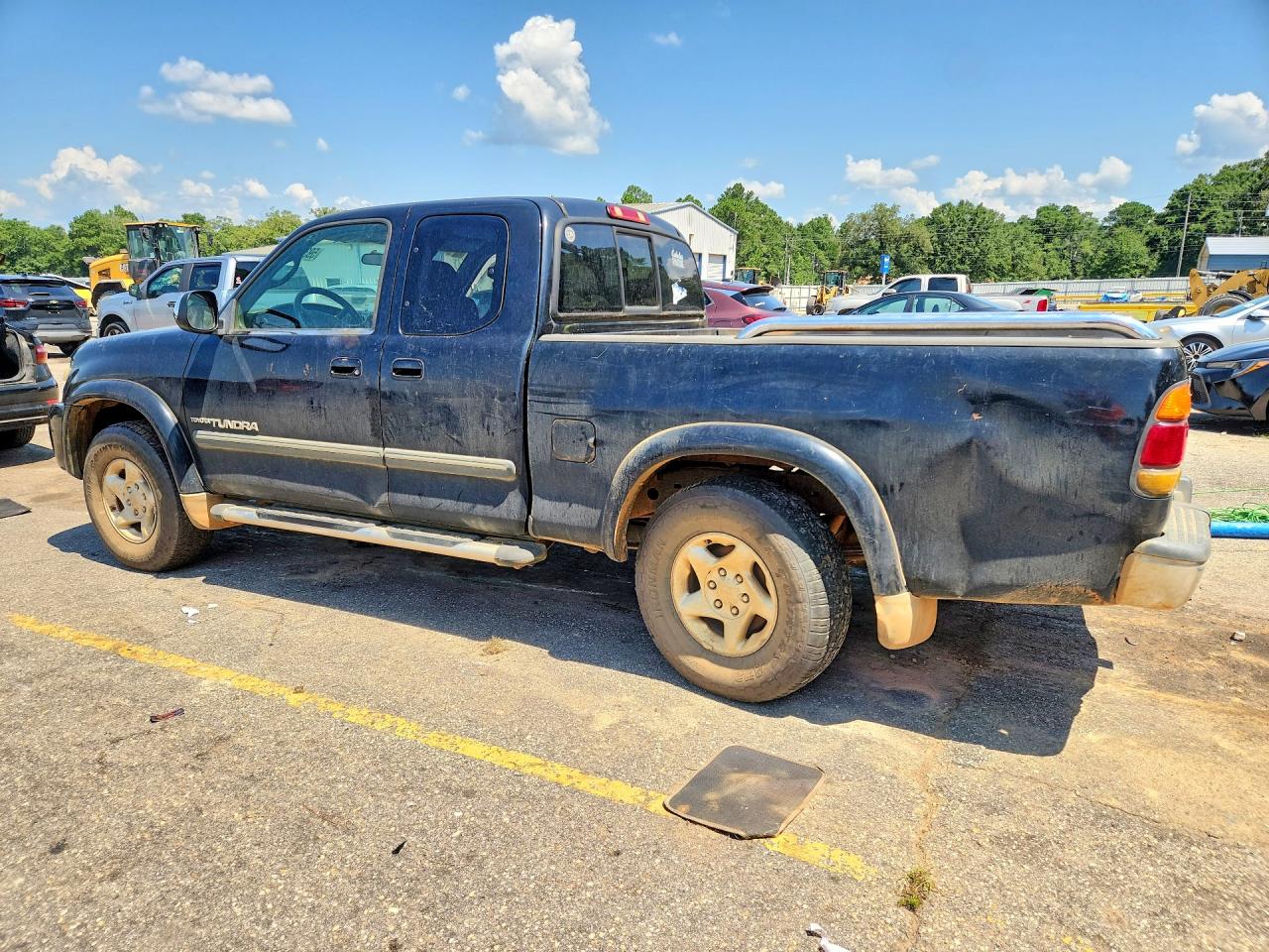 2004 Toyota Tundra Access Cab Sr5 Black vin: 5TBBT44154S439653